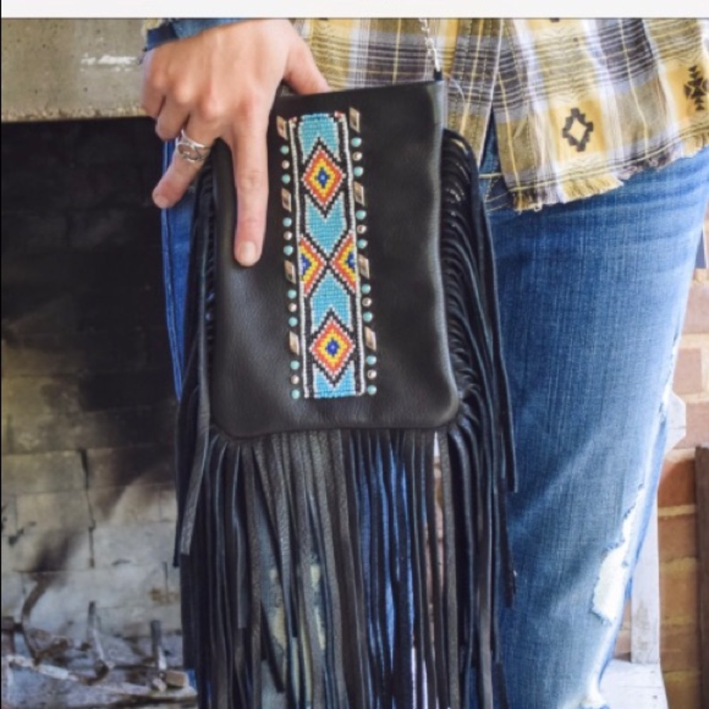 LEATHEROCK crossbody Leather purse